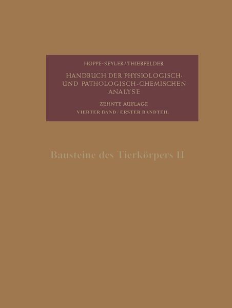 Produktbild: Bausteine des Tierk&ouml;rpers II