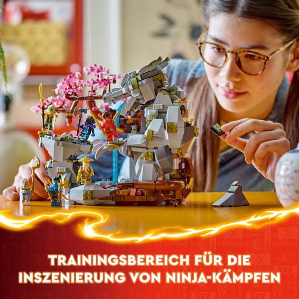 Produktbild: LEGO NINJAGO 71819 Drachenstein-Tempel Action-Spielzeug mit Ninja-Figuren