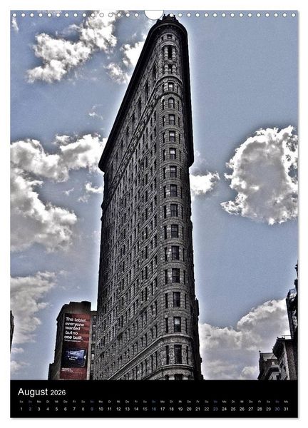 Produktbild: New York City 2026 &bull; Classic Views (Wandkalender 2026 DIN A3 hoch), CALVENDO Monatskalender