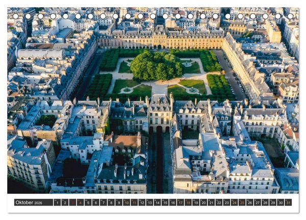 Produktbild: Bonjour Paris (Tischkalender 2026 DIN A5 quer), CALVENDO Monatskalender