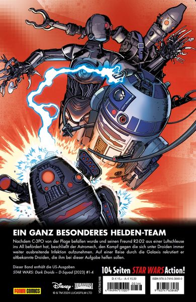 Produktbild: Star Wars Comics: Dunkle Droiden - D-Squad