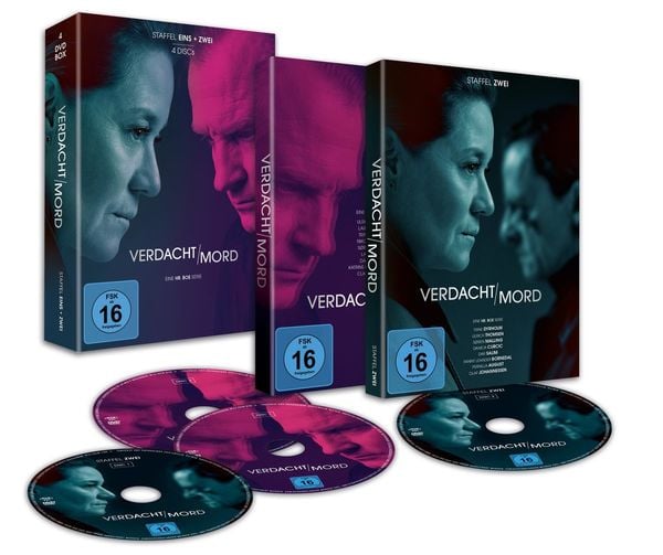 Produktbild: Verdacht/Mord Staffel 1+2 [4 DVDs]