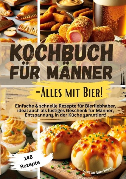 Produktbild: Kochbuch f&uuml;r M&auml;nner-Alles mit Bier!