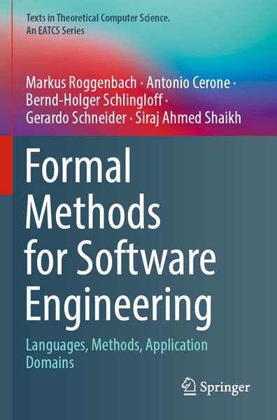 Produktbild: Formal Methods for Software Engineering