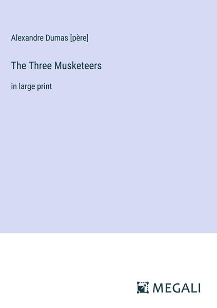 Produktbild: The Three Musketeers