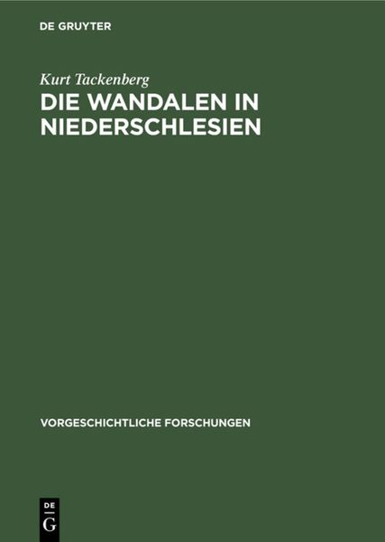 Produktbild: Die Wandalen in Niederschlesien