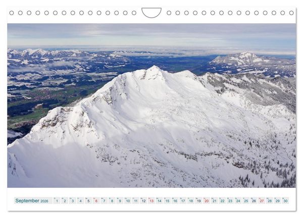 Produktbild: Oberstdorf. Atemberaubende Ansichten aus den Allg&auml;uer Alpen (Wandkalender 2026 DIN A4 quer), CALVENDO Monatskalender