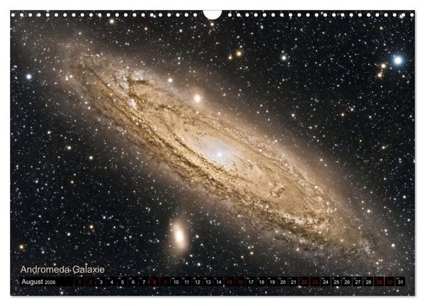 Produktbild: Deep Sky Kalender (Wandkalender 2026 DIN A3 quer), CALVENDO Monatskalender