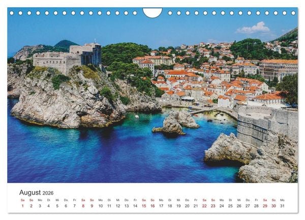 Produktbild: Kroatien - Eine Reise durch traumhafte Landschaften. (Wandkalender 2026 DIN A4 quer), CALVENDO Monatskalender