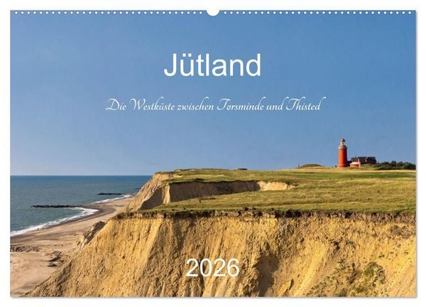 Jütland. Die Westküste zwischen Torsminde und Thisted (Wandkalender 2026 DIN A2 quer), CALVENDO Monatskalender