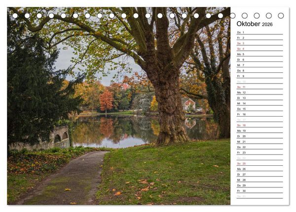 Produktbild: Hansestadt L&uuml;beck / Geburtstagskalender (Tischkalender 2026 DIN A5 quer), CALVENDO Monatskalender