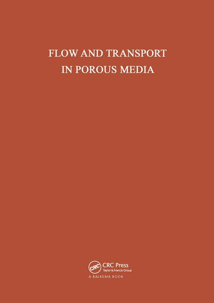 Produktbild: Flow and Transport in Porous Media