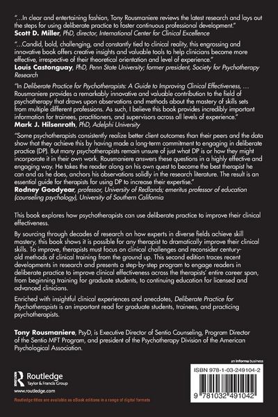 Produktbild: Deliberate Practice for Psychotherapists
