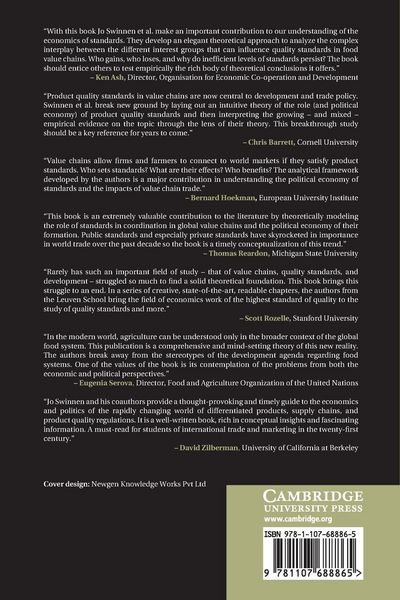 Produktbild: Quality Standards, Value Chains, and International Development