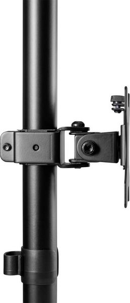 Produktbild: SpeaKa Professional SP-MM-420 Monitorhalterung 2 Display(s) 33,8 cm (13,3") - 81,3 cm (32") Schwarz Neigbar, Schwenkbar, Drehbar, H&ouml;henverstellbar