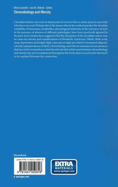 Produktbild: Chronobiology and Obesity