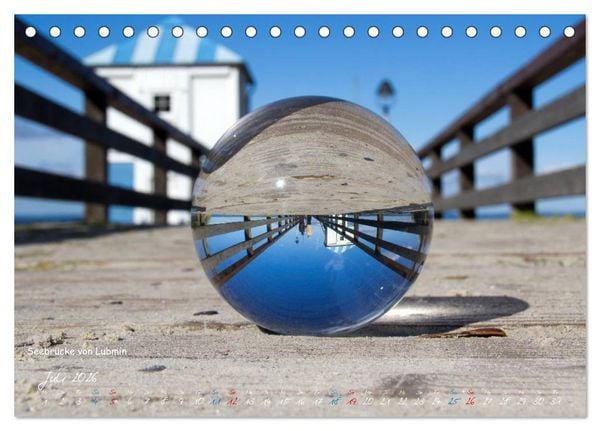 Produktbild: Natur und Glas (Tischkalender 2026 DIN A5 quer), CALVENDO Monatskalender