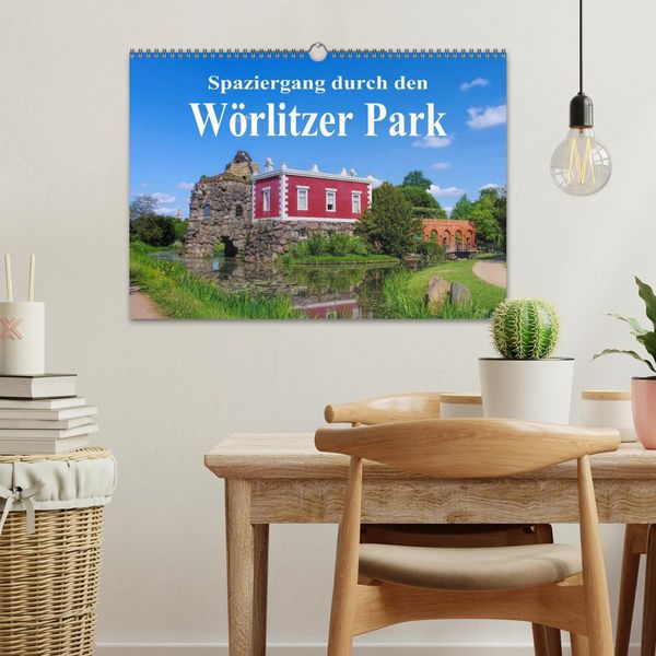Produktbild: Spaziergang durch den W&ouml;rlitzer Park (Wandkalender 2026 DIN A3 quer), CALVENDO Monatskalender