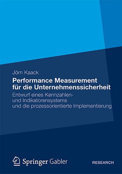 Produktbild: Performance-Measurement f&uuml;r die Unternehmenssicherheit