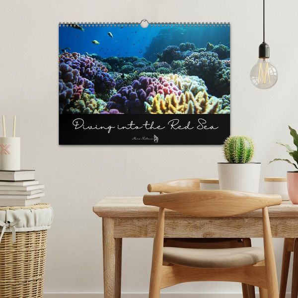 Produktbild: Diving into the Red Sea (Wall Calendar 2026 DIN A3 landscape), CALVENDO 12 Month Wall Calendar