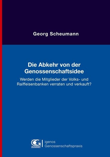 Produktbild: Die Abkehr von der Genossenschaftsidee