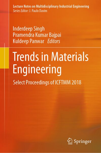 Produktbild: Trends in Materials Engineering