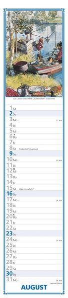 Produktbild: Paulines Küchenplaner 2026 - Streifenplaner - Wandplaner - Küchen-Kalender - 11,3x49,5