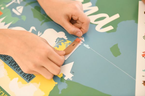 Produktbild: POPPIK - Sticker Lernposter Deutschland