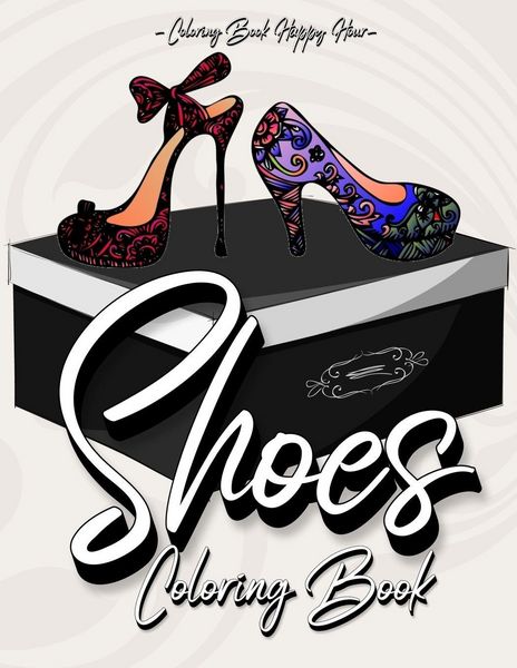 Produktbild: Shoes Coloring Book