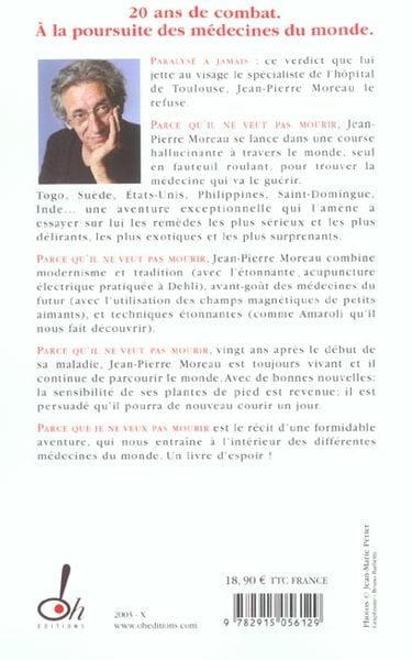 Produktbild: Parce que je ne veux pas mourir