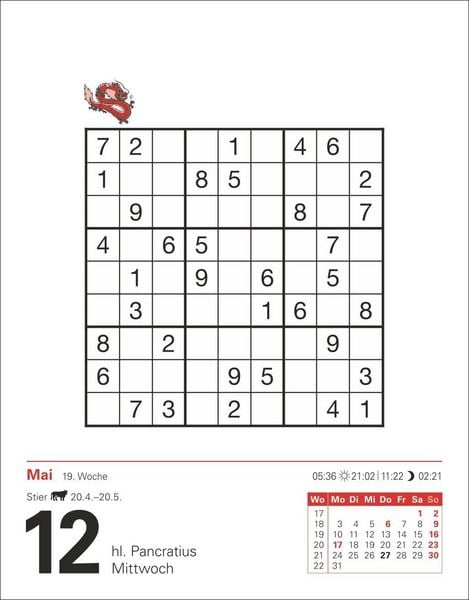 Produktbild: Sudoku Tagesabrei&szlig;kalender 2027 - Das Kult-R&auml;tsel aus Japan