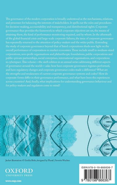 Produktbild: Advances in Corp Governance Hgr C