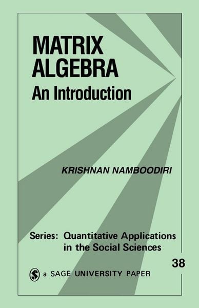Produktbild: Matrix Algebra