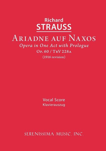 Produktbild: Ariadne auf Naxos, Op.60