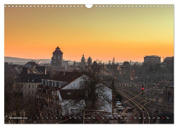 Produktbild: Osnabr&uuml;ck f&uuml;r Nachtschw&auml;rmer (Wandkalender 2026 DIN A3 quer), CALVENDO Monatskalender