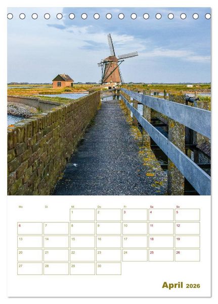 Produktbild: Texel - Momente die verzaubern (Tischkalender 2026 DIN A5 hoch), CALVENDO Monatskalender