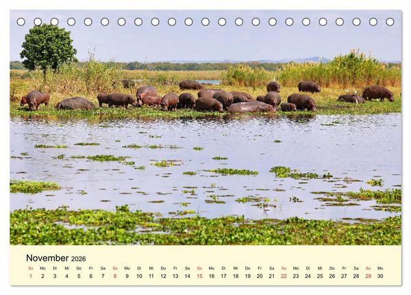 Produktbild: Traumhaftes Malawi (Tischkalender 2026 DIN A5 quer), CALVENDO Monatskalender