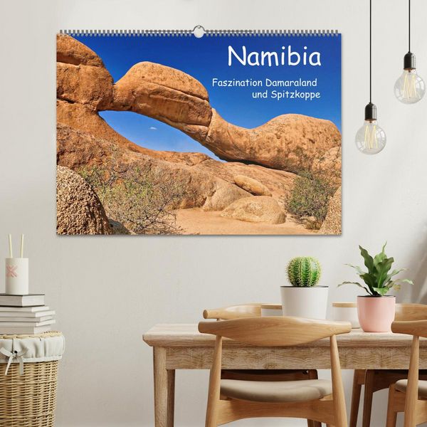 Produktbild: Namibia &ndash; Faszination Damaraland und Spitzkoppe (Wandkalender 2026 DIN A2 quer), CALVENDO Monatskalender