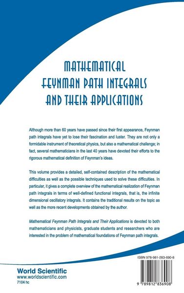 Produktbild: MATHEMATICAL FEYNMAN PATH INTEGRALS &...