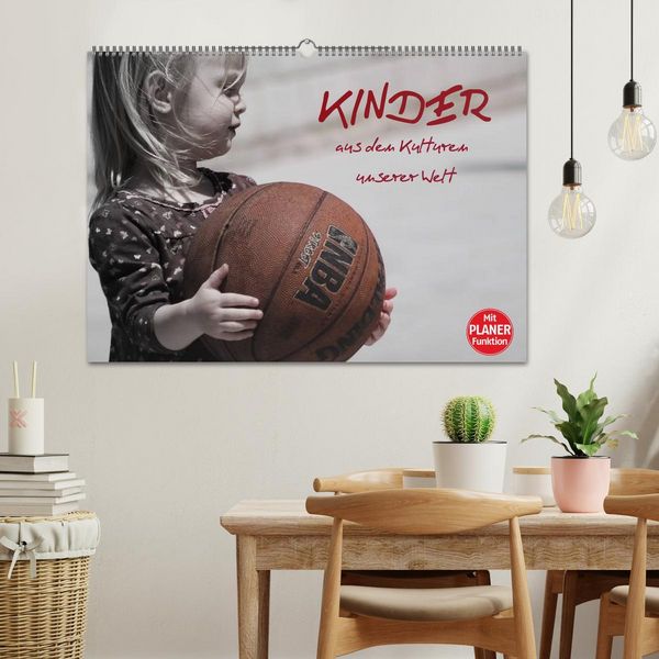 Produktbild: Kinder aus den Kulturen unserer Welt (Wandkalender 2026 DIN A2 quer), CALVENDO Monatskalender