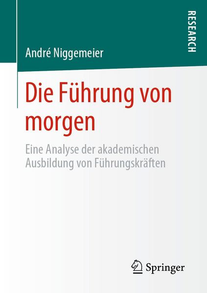 Produktbild: Die F&uuml;hrung von morgen