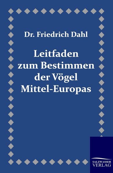 Produktbild: Leitfaden zum Bestimmen der V&ouml;gel Mittel-Europas