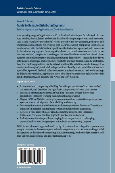 Produktbild: Guide to Reliable Distributed Systems