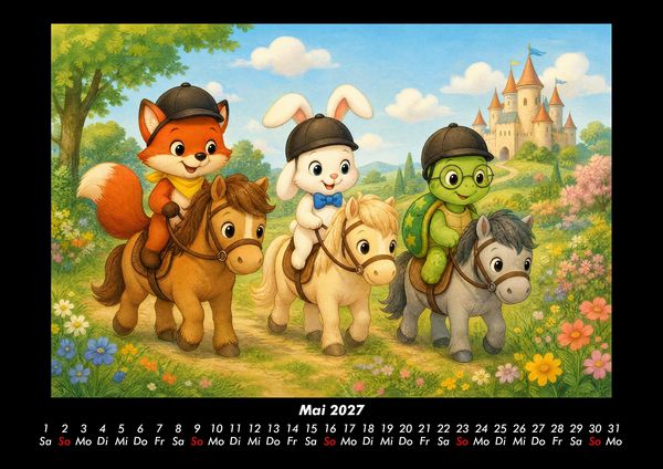 Produktbild: Ritter und Burgen - Ein Jahr voller Abenteuer 2027 Fotokalender DIN A3