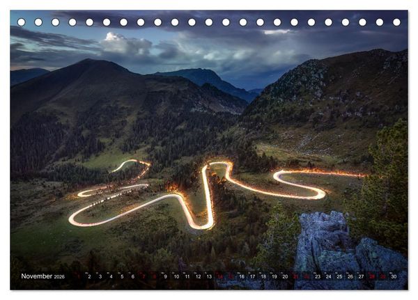 Produktbild: Zwischen Berg und Tal (Tischkalender 2026 DIN A5 quer), CALVENDO Monatskalender