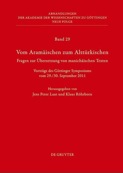 Produktbild: Vom Aram&auml;ischen zum Altt&uuml;rkischen