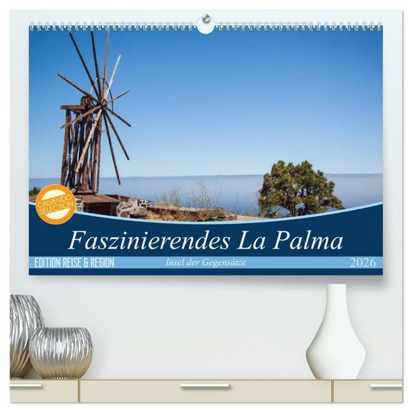 Produktbild: Faszinierendes La Palma (hochwertiger Premium Wandkalender 2026 DIN A2 quer), Kunstdruck in Hochglanz