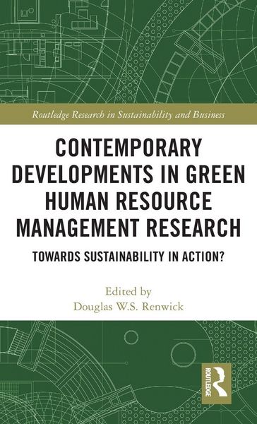 Produktbild: Contemporary Developments in Green Human Resource Management Research