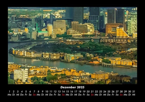 Produktbild: London - Impressionen 2025 Fotokalender DIN A3
