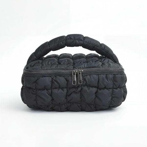 Produktbild: Beauty Case mit Quilting (schwarz)